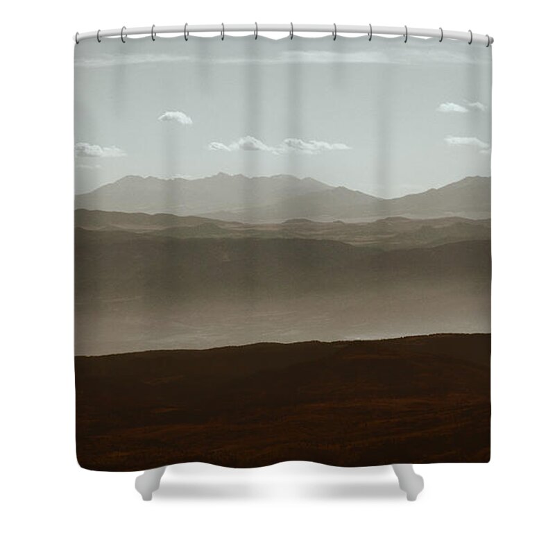 Colorado Shower Curtain featuring the photograph The Other Side by Dana DiPasquale