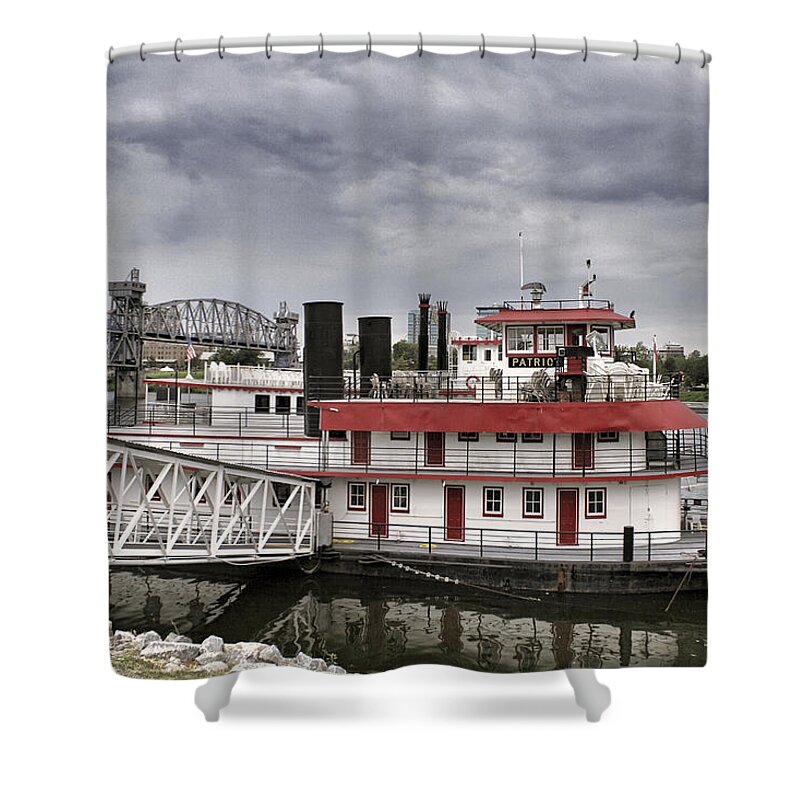 Arkansas Queen Shower Curtain featuring the photograph The Patriot by Jason Politte