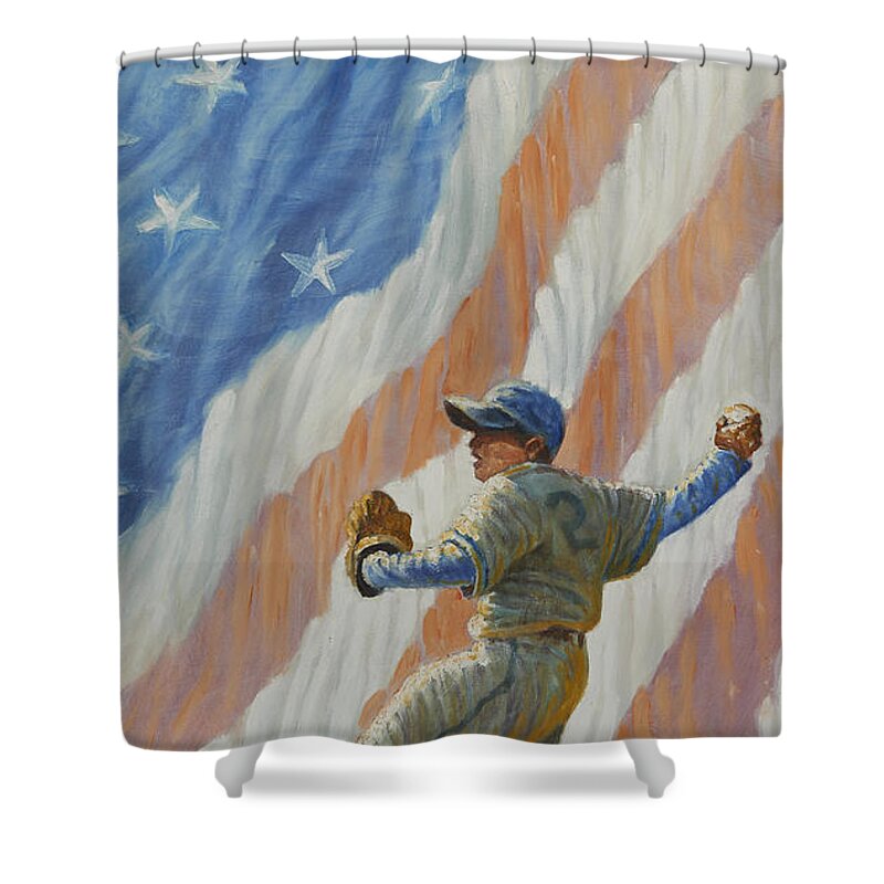 Strikeout Shower Curtains