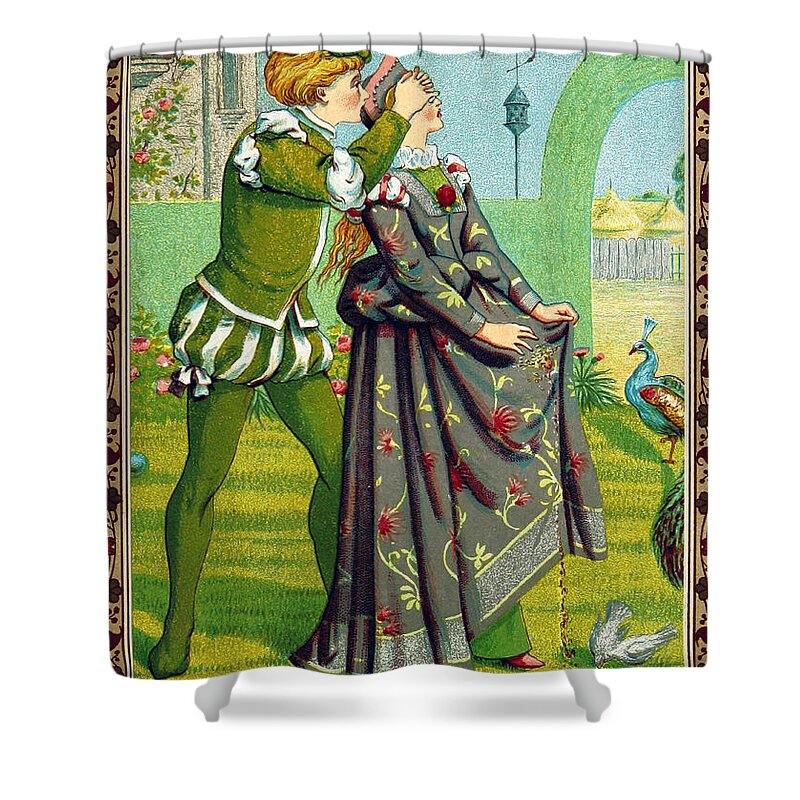 Holiday Shower Curtain featuring the photograph The Quiver of Love Valentine's Day by Photo Researchers