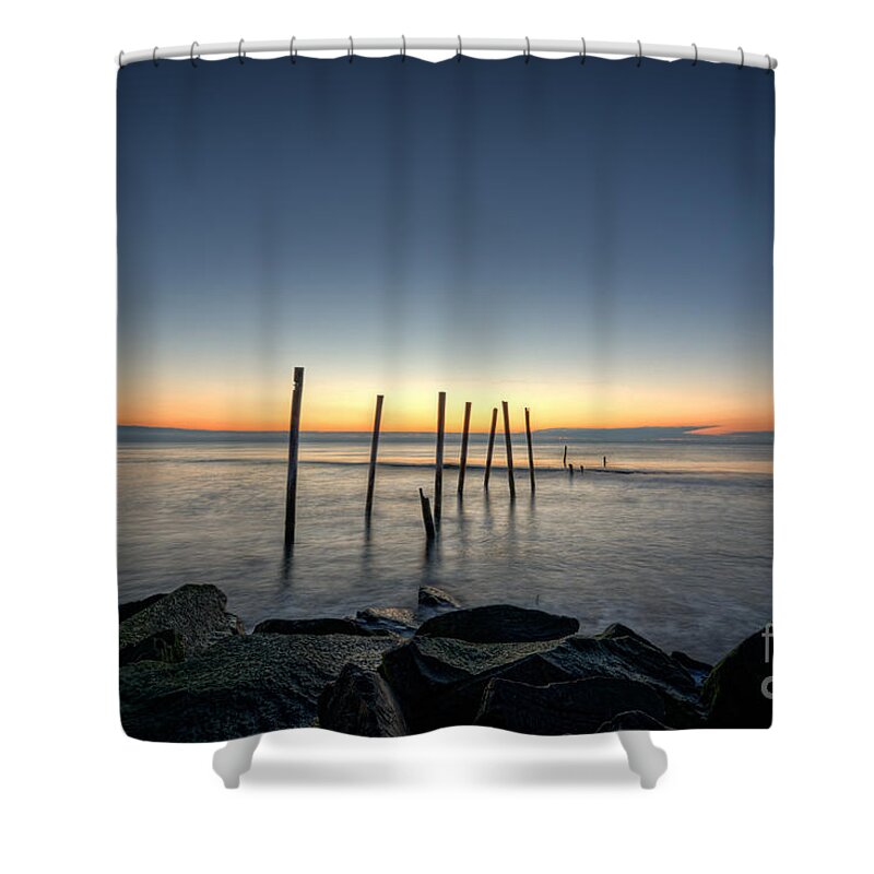 Michaelversprill.com Shower Curtain featuring the photograph The Remains by Michael Ver Sprill