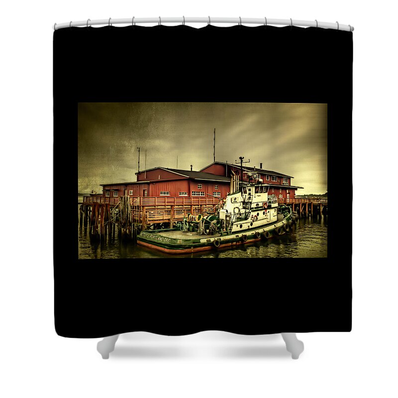 Photos For Sale Shower Curtain featuring the photograph River Bar Pilot Station by Thom Zehrfeld