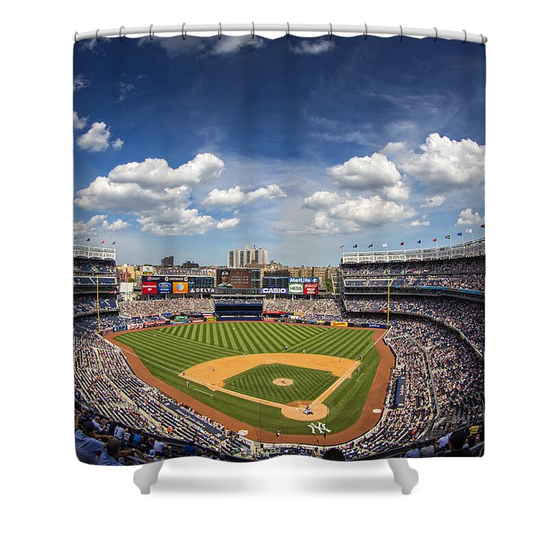 New York Stadiums Shower Curtains