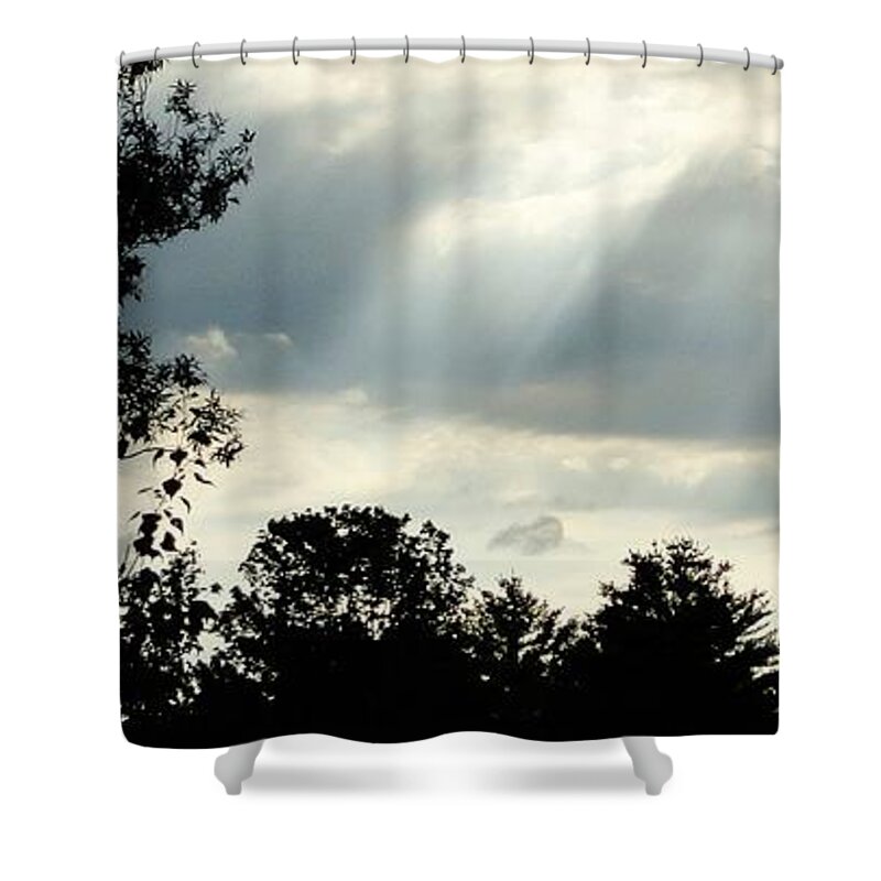 This Too Shall Pass Shower Curtain featuring the photograph This Too Shall Pass by Mike Breau