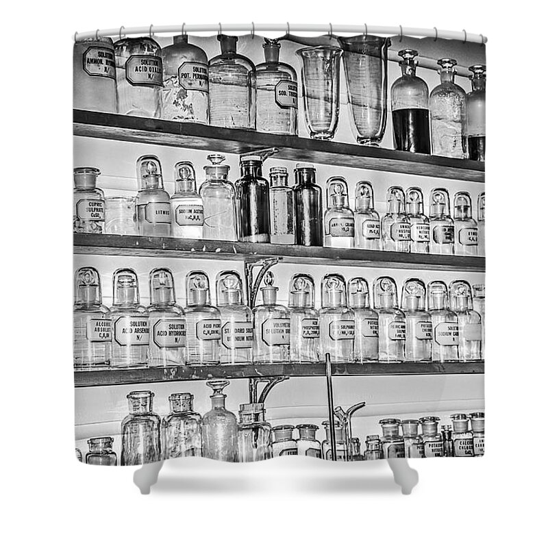 Ford Greenfield Village Shower Curtain featuring the photograph Thomas Edison's Fort Myers Laboratory by LeeAnn McLaneGoetz McLaneGoetzStudioLLCcom