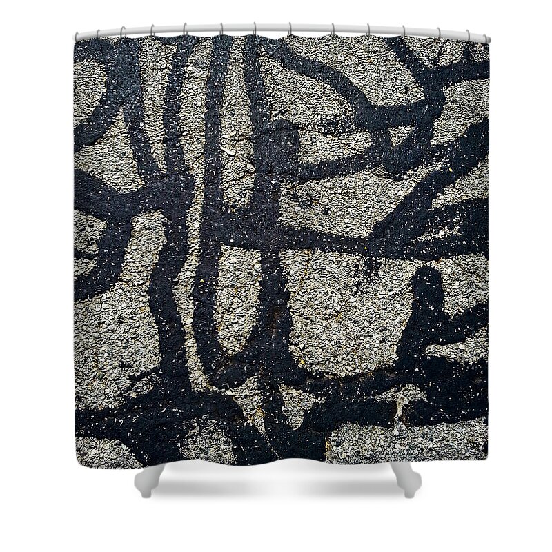 Abstract Shower Curtain featuring the photograph Thoughtless Thought by Fei A