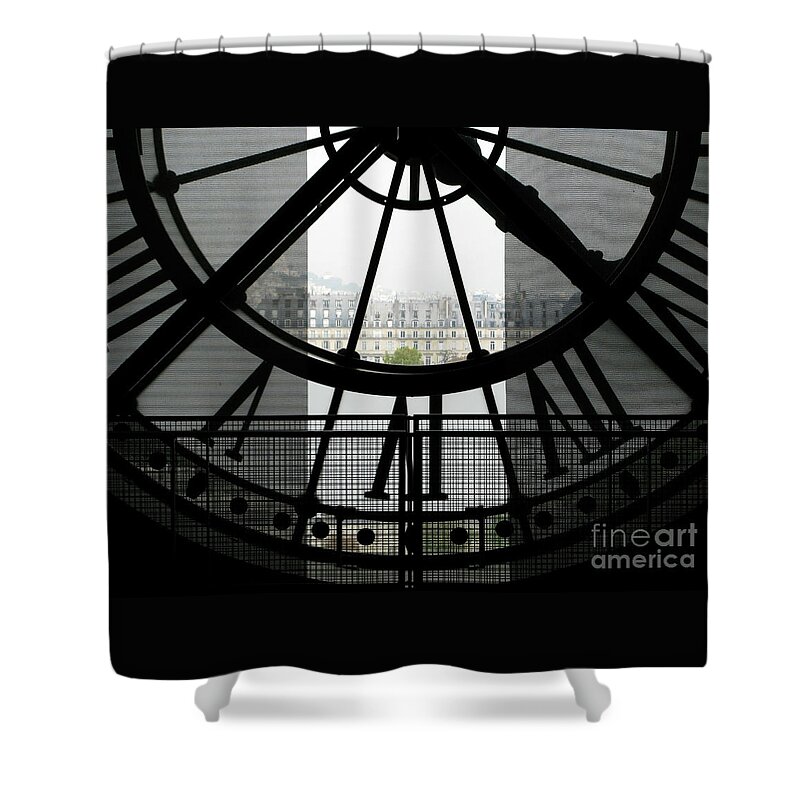 Time Shower Curtain featuring the photograph Timeless by Ann Horn