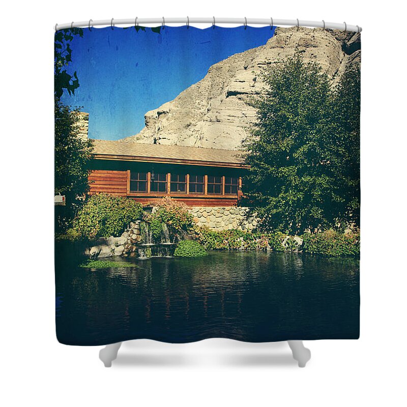 Whitewater Preserve Shower Curtain featuring the photograph To Behold by Laurie Search