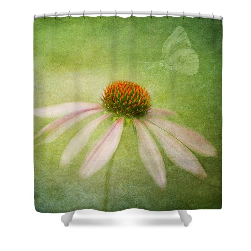 Echinacea Shower Curtain featuring the photograph Today I Choose Joy by Marina Kojukhova