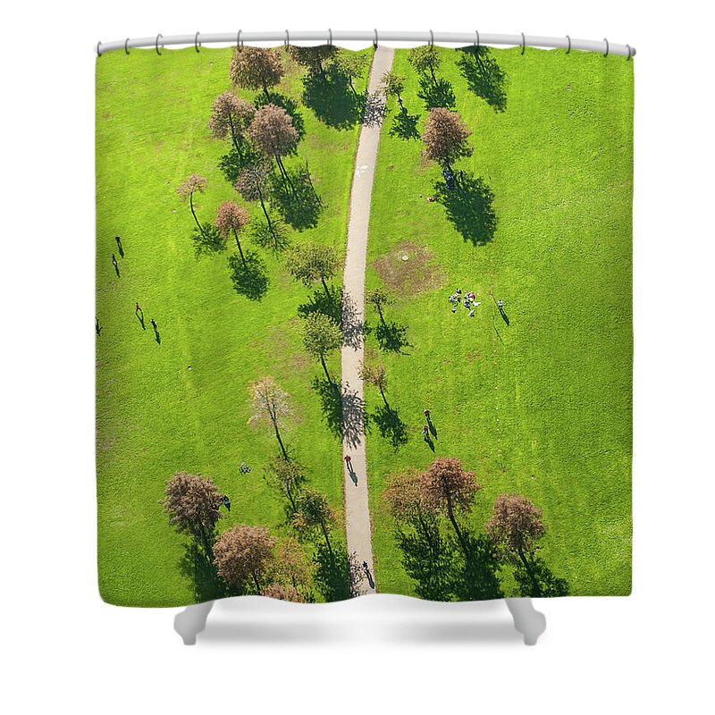 Scenics Shower Curtain featuring the photograph Top View by Photograpy Is A Play With Light