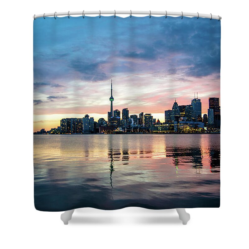 Toronto Shower Curtain featuring the photograph Toronto by Naeem Jaffer