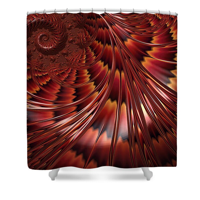 Tortoiseshell Abstract Shower Curtain for Sale by John Edwards