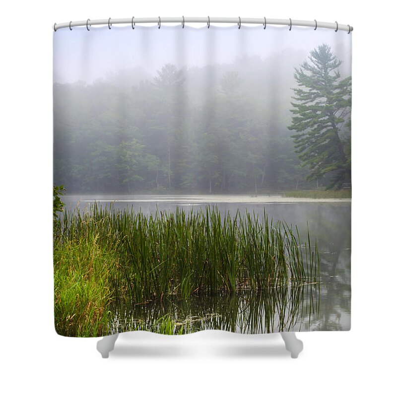 Tranquil Shower Curtain featuring the photograph Tranquil Moments Landscape by Christina Rollo