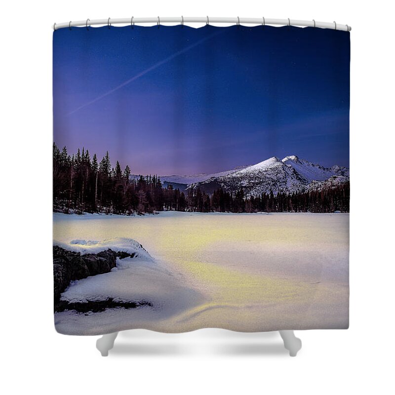 Nature Shower Curtain featuring the photograph Tranquility by Steven Reed