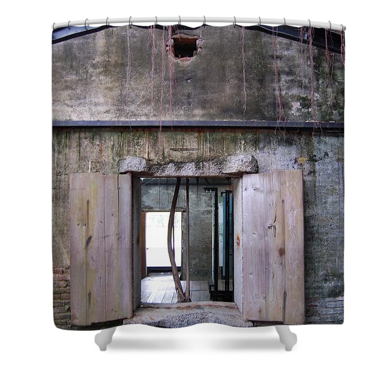 Tree House Shower Curtain featuring the photograph Tree House by Bill Hamilton