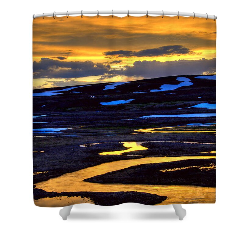 Trout Creek Shower Curtain featuring the photograph Trout Creek by Steve Stuller