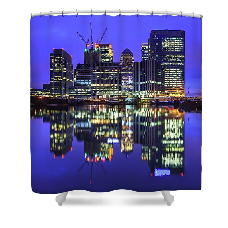 Tranquility Shower Curtain featuring the photograph True Blue by Paul Baggaley