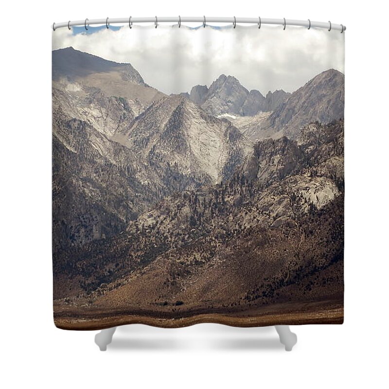 Scenics Shower Curtain featuring the photograph Tunnabora Peak And Vacation Pass by Photo By Tim Lawnicki