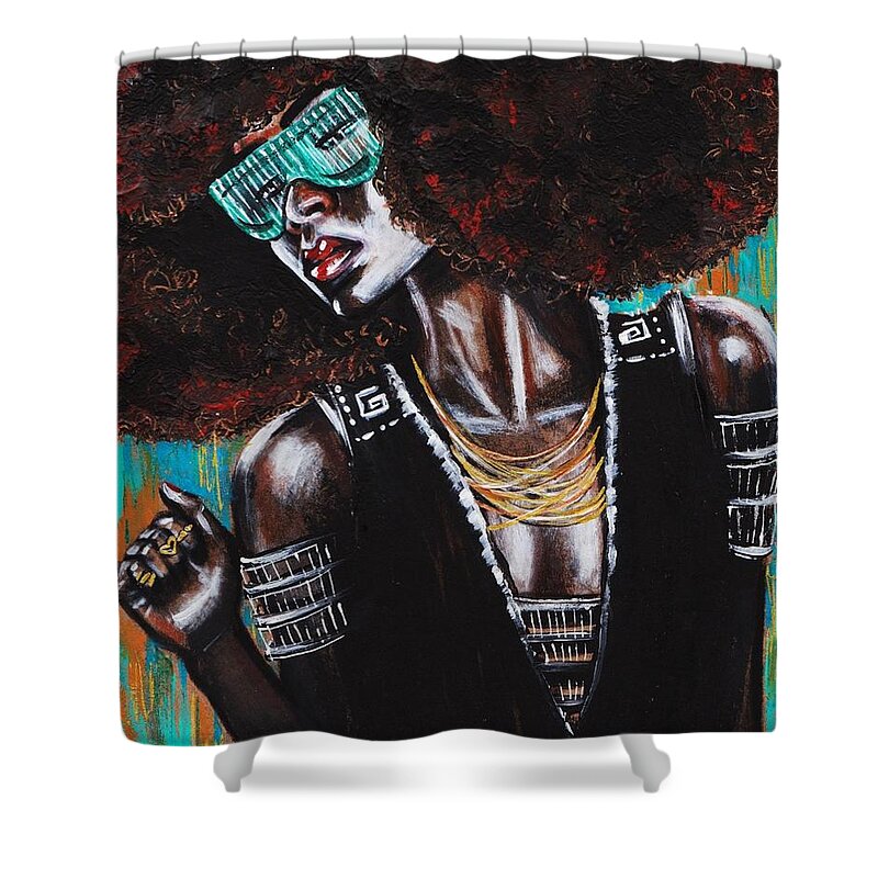 Artbyria Shower Curtain featuring the photograph Unbreakable by Artist RiA