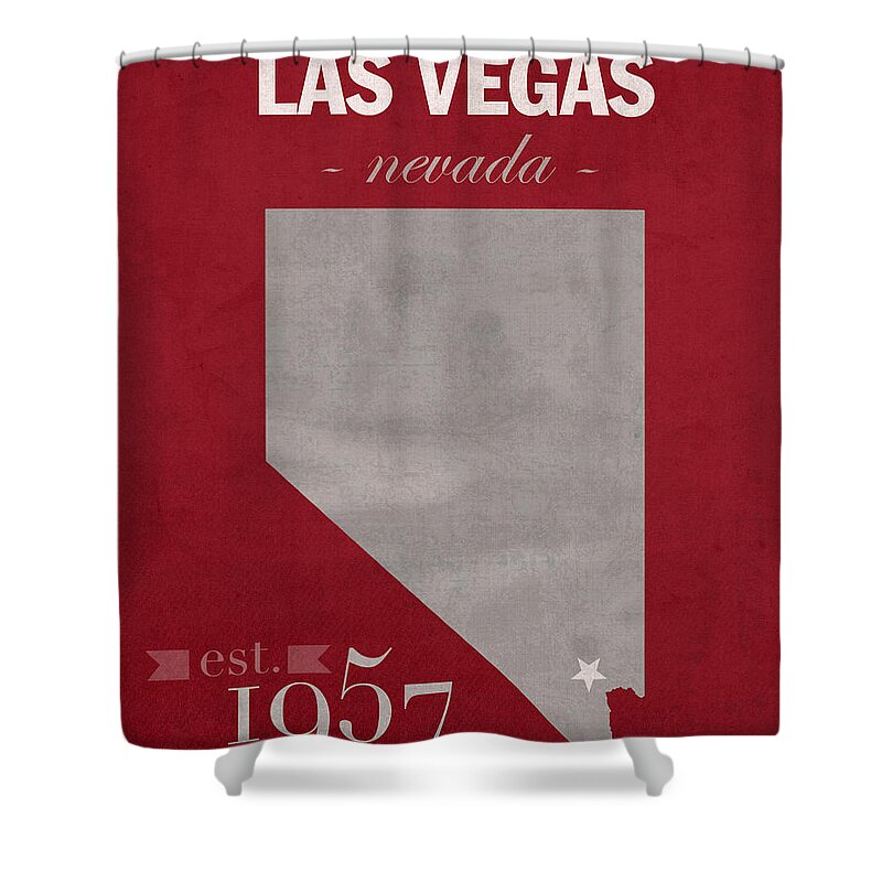 University Of Nevada - Las Vegas Shower Curtains