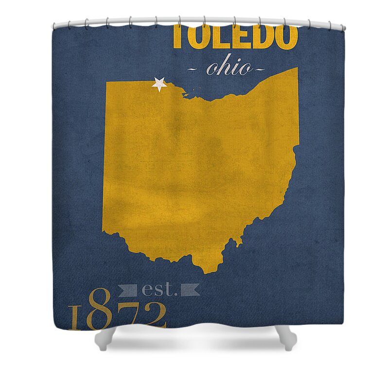 University Of Toledo Shower Curtains