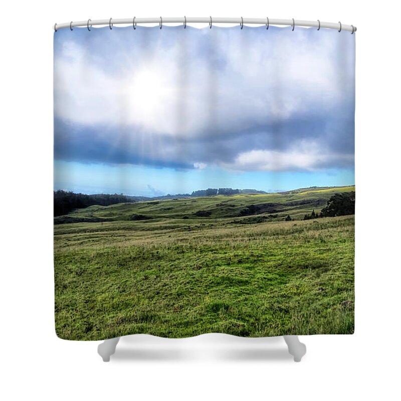 Hawaii Shower Curtain featuring the photograph Upcountry 9 by Dawn Eshelman