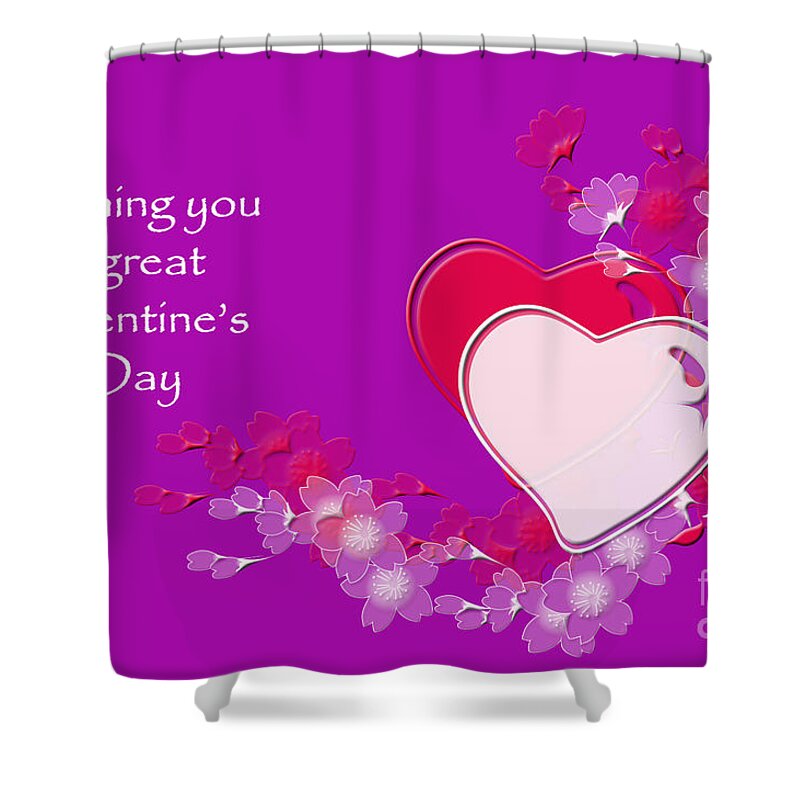 Valentine's_day Shower Curtain featuring the photograph Valentine by Randi Grace Nilsberg