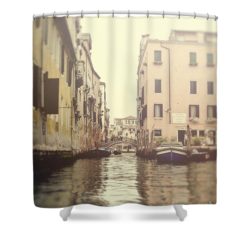 Photography Shower Curtain featuring the photograph Venice by Ivy Ho