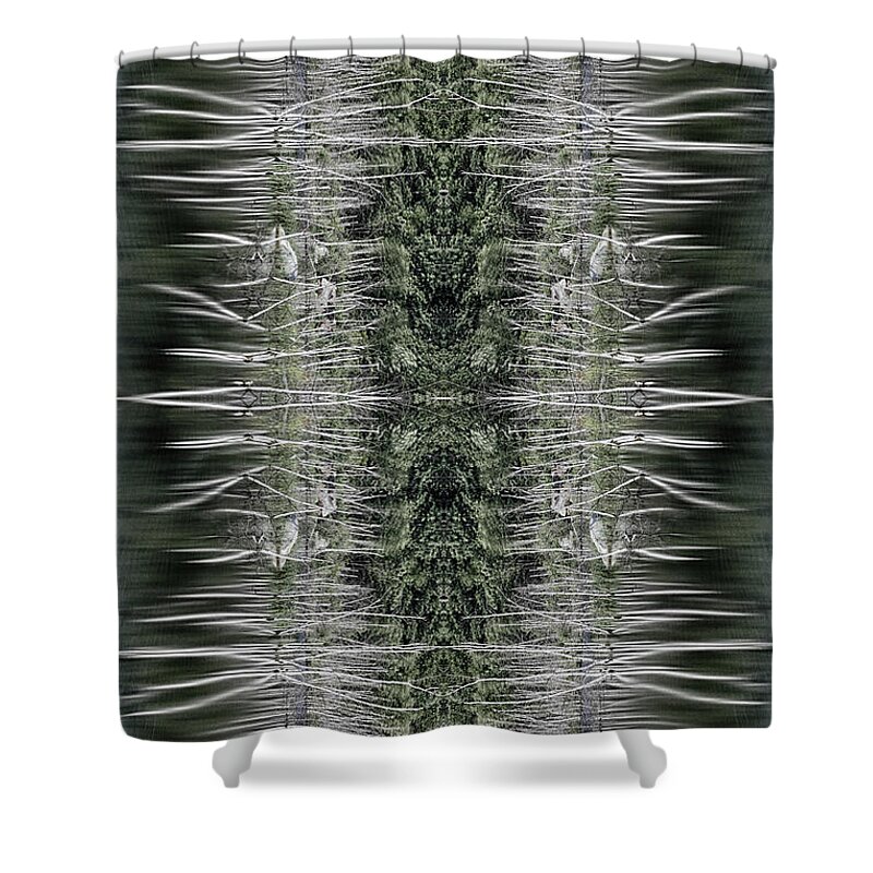 Contemporary Shower Curtain featuring the photograph Vibrations by Dawn J Benko