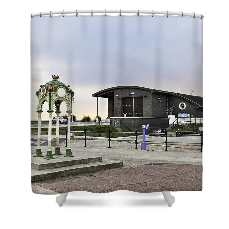 England Shower Curtain featuring the photograph Victorian Water Fountain by Spikey Mouse Photography
