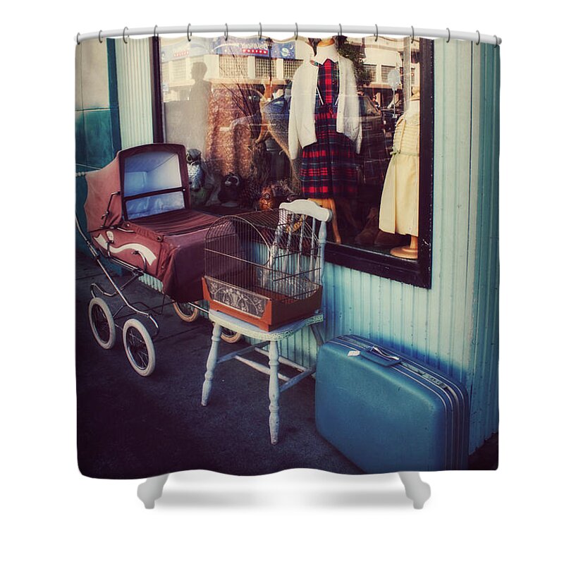 Vintage Shower Curtain featuring the photograph Vintage Memories by Melanie Lankford Photography