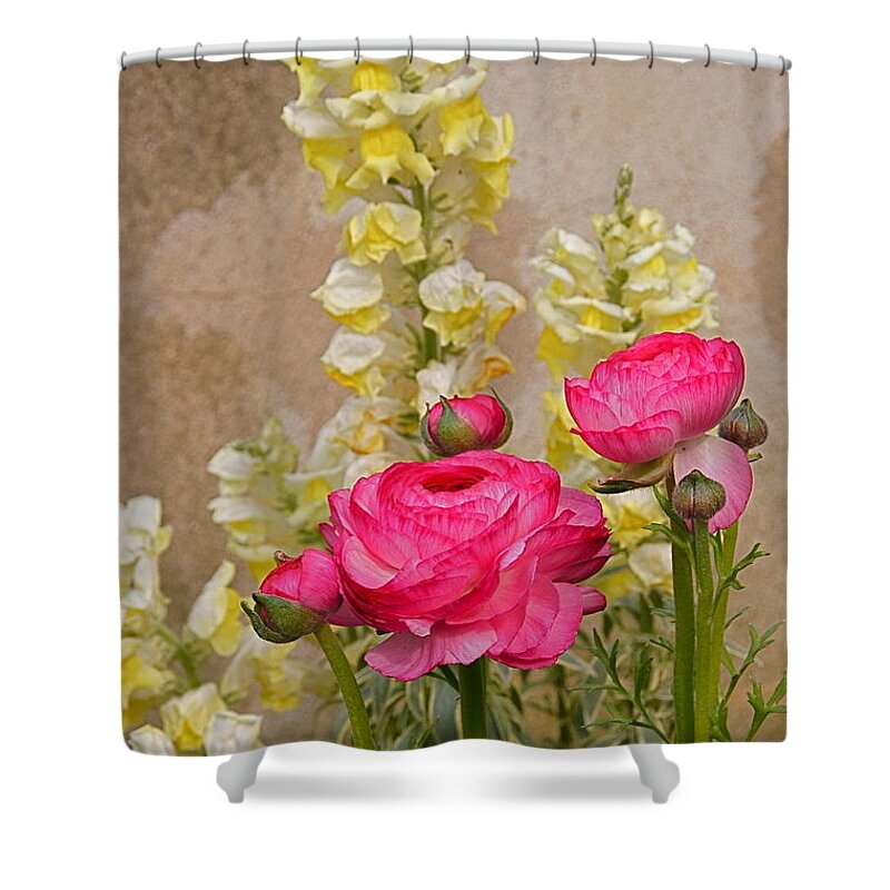 Vintage Shower Curtain featuring the photograph Vintage Romance by Byron Varvarigos