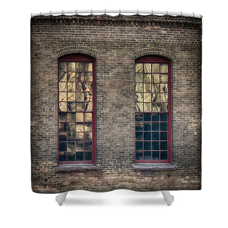 Vintage Shower Curtain featuring the photograph Vintage Windows by Paul Freidlund