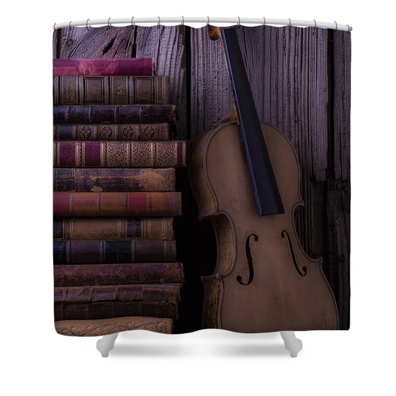 Designs Similar to Violin with old books