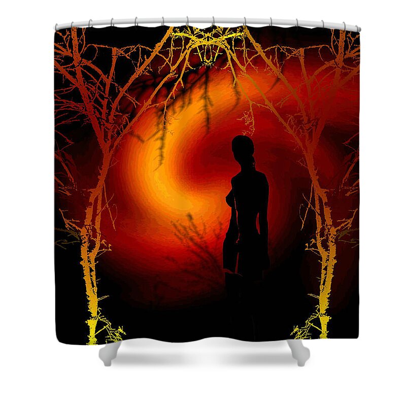 Autumn Shower Curtain featuring the photograph Visione Di Domani by Micki Findlay