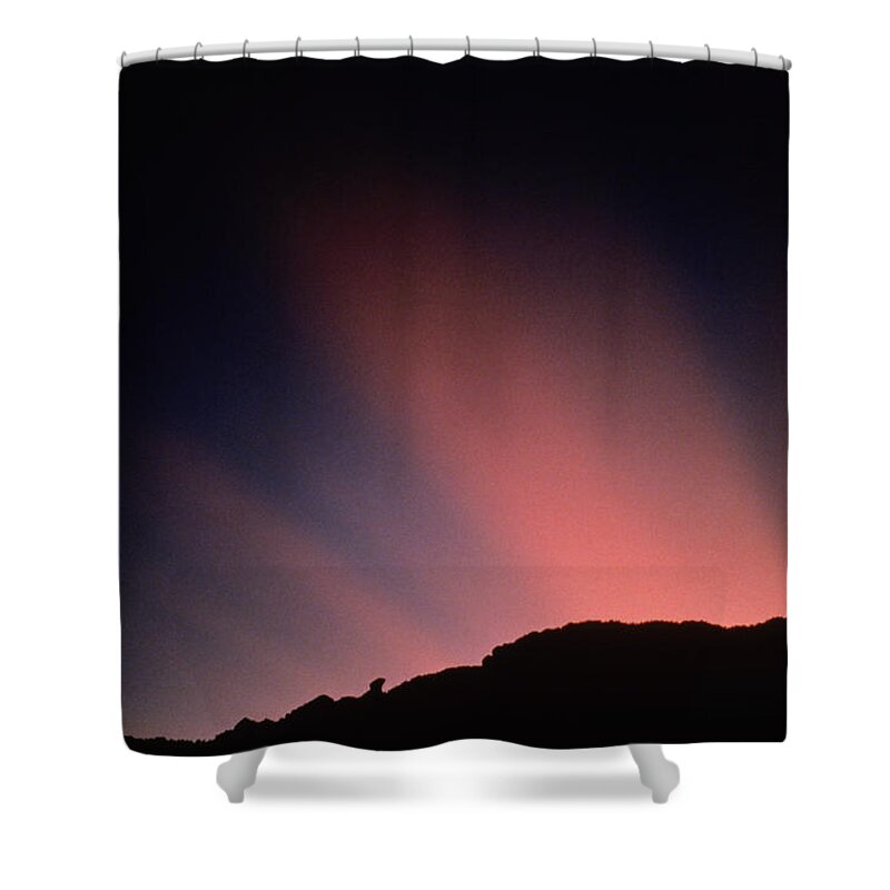 Astronomy Shower Curtain featuring the photograph Volcanic Dust by Howard Bluestein