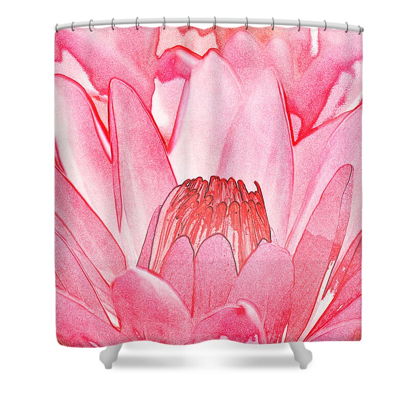 Nature Shower Curtain featuring the photograph Water Lily by Michael Porchik
