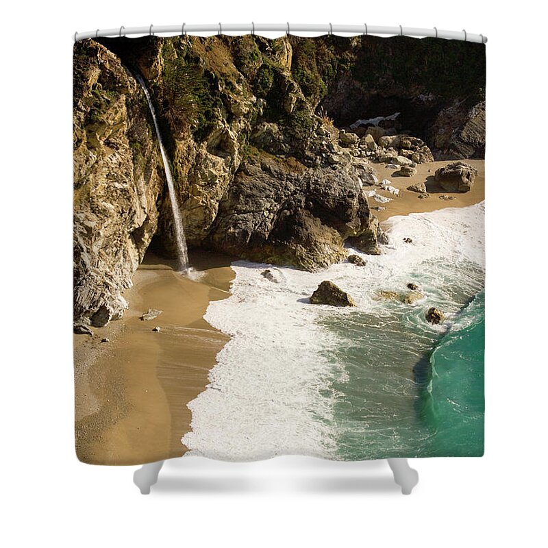 Tranquility Shower Curtain featuring the photograph Waterfall At Pfeiffer Burns State Park by Matthew O'shea