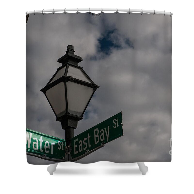 Water Street Shower Curtain featuring the photograph Water Street by Dale Powell