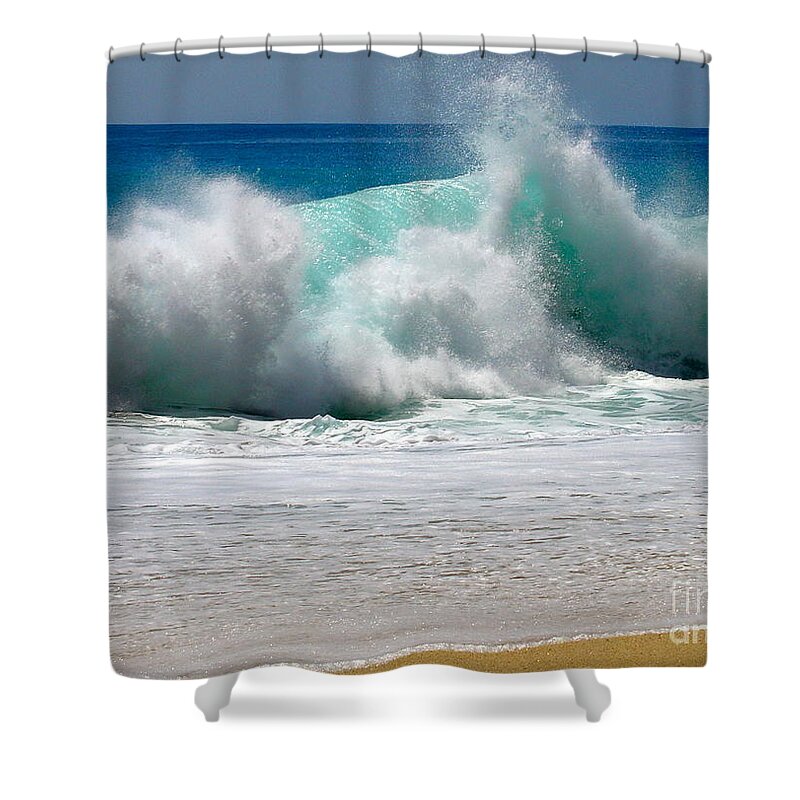 Water Shower Curtain featuring the photograph Wave by Karon Melillo DeVega