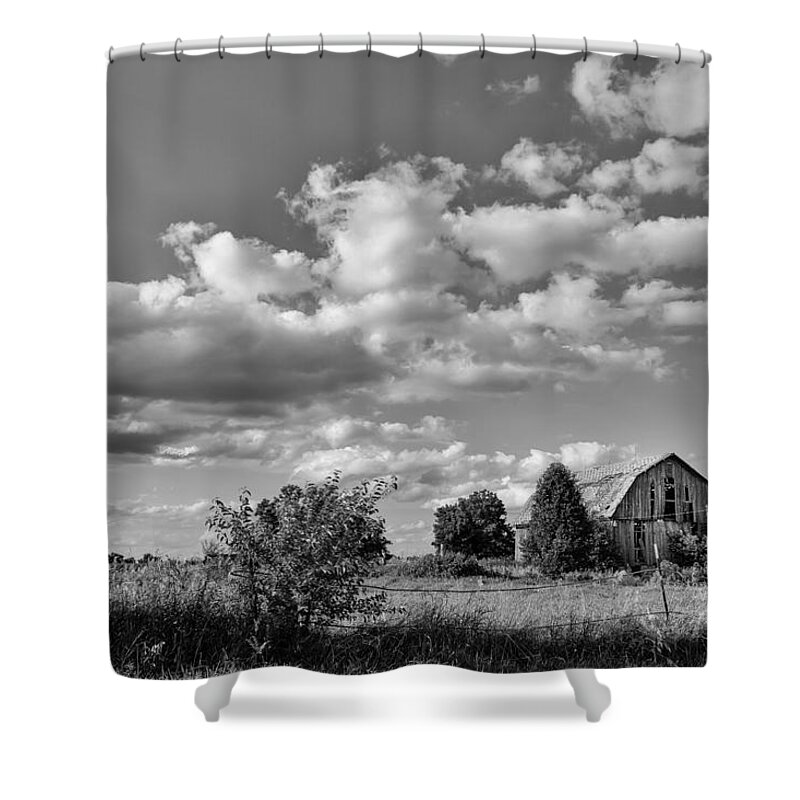 Barn Shower Curtain featuring the photograph Weather Barn by Lauri Novak