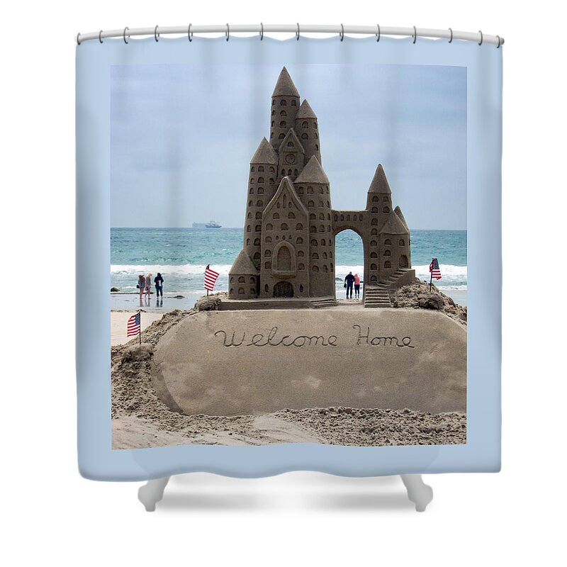 California Shower Curtain featuring the photograph Welcome Home by Mary Lee Dereske
