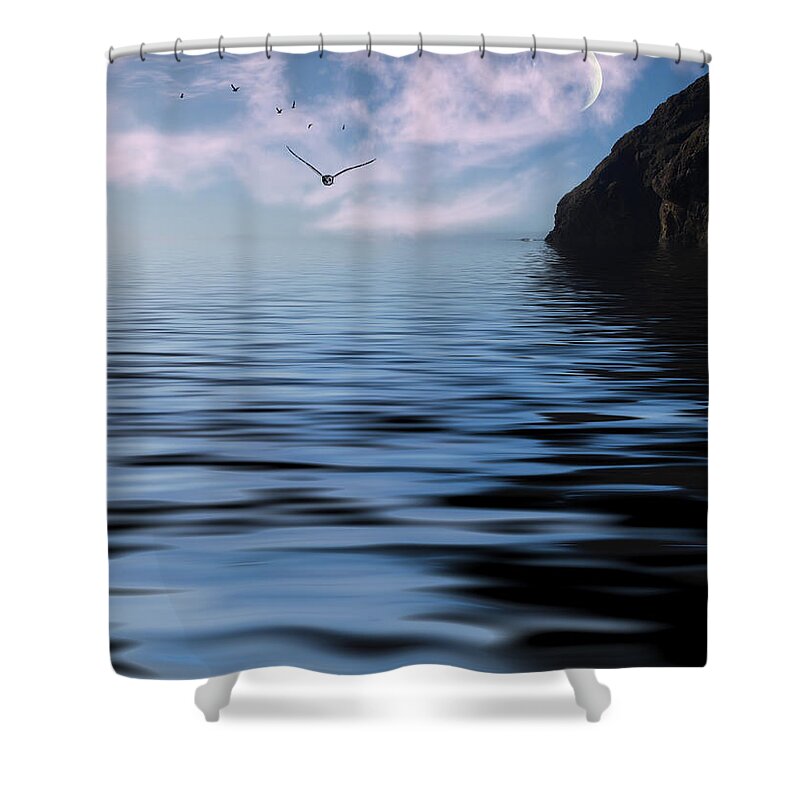 Water Shower Curtain featuring the photograph What A View by Teri Schuster