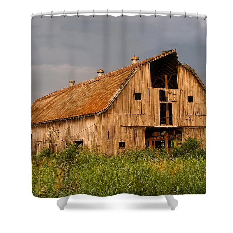 Landscape Shower Curtain featuring the photograph What Happened To The American Dream by Flees Photos