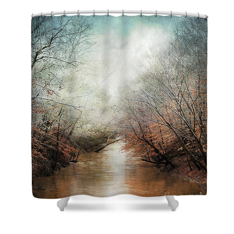 Winter Shower Curtain featuring the photograph Whisper of Winter by Jai Johnson