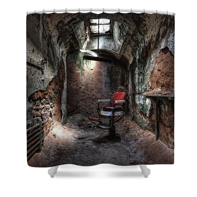 Urbex Shower Curtain featuring the photograph Who needs a trim. by Rob Dietrich