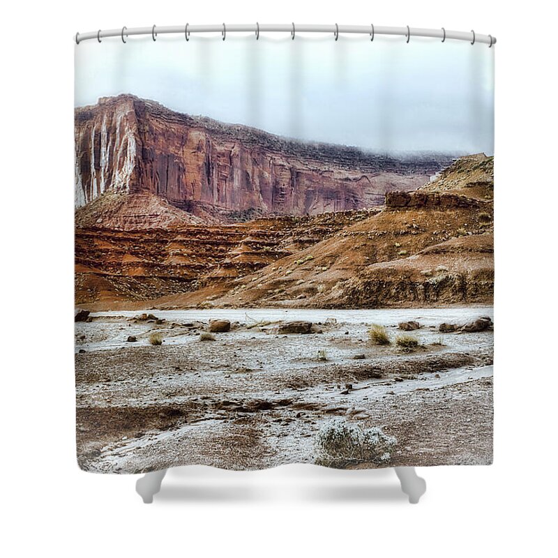 Nature Shower Curtain featuring the photograph Wide Open Country by Ellen Heaverlo