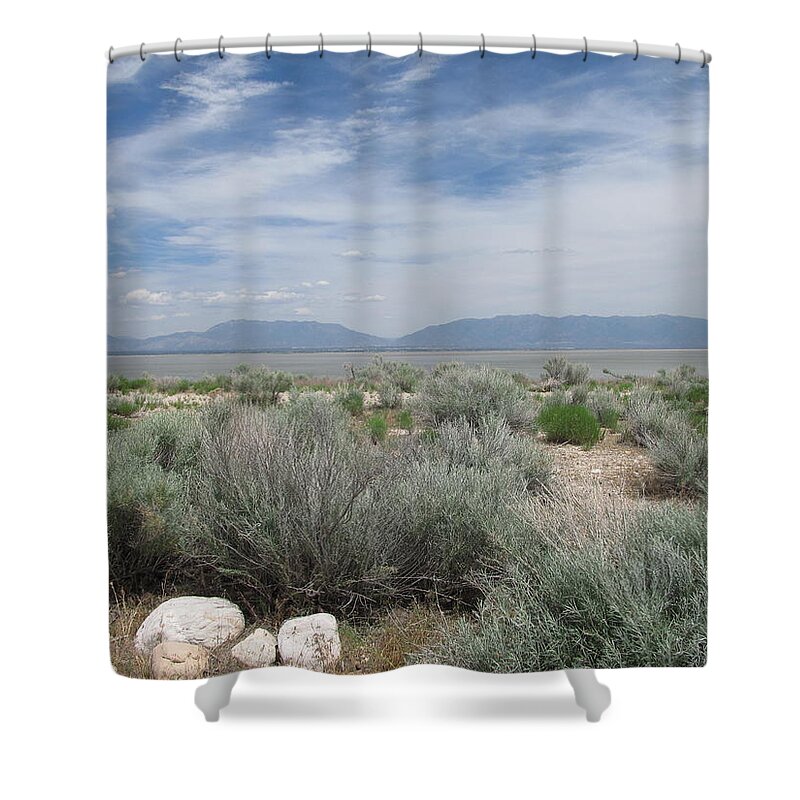 Utah Shower Curtain featuring the photograph Wide Open Spaces by Carol Allen Anfinsen