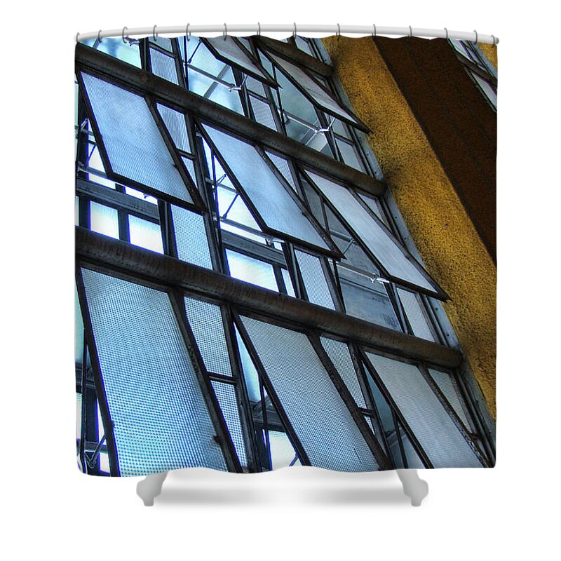 Windows Shower Curtain featuring the photograph Windows by Phyllis Taylor