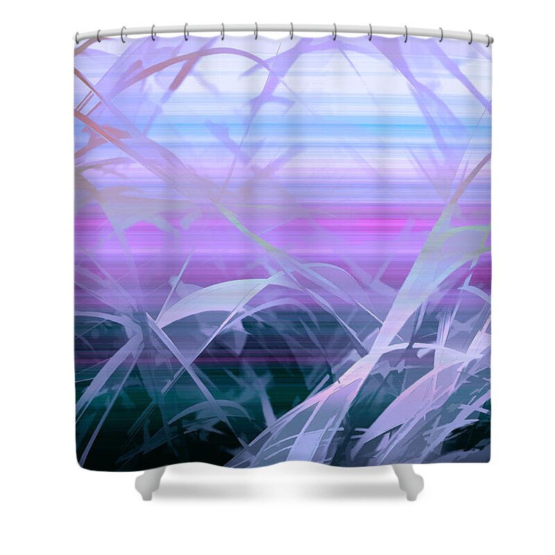 Abstract Shower Curtain featuring the photograph Wings by Holly Kempe